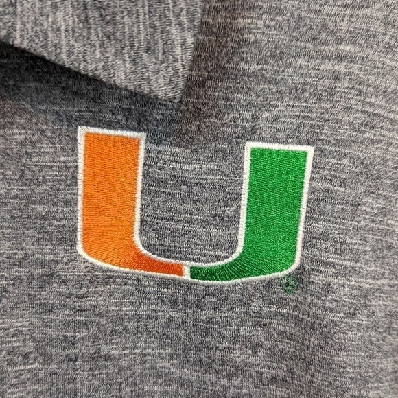 Champion Miami Hurricanes Micro Mesh Polo Sz 2XL - Picture 5 of 10